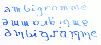 ambigramme
